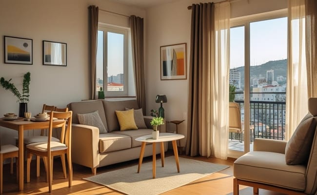 Günlük kiralık daire Samsun Konforlu iç mekanlar