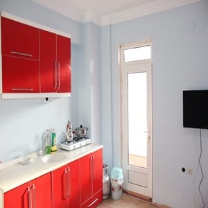 Samsun günlük kiralık ev mutfağı