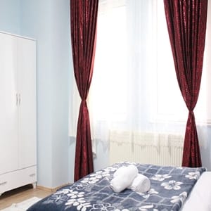 Samsun günlük kiralık ev yatak odası