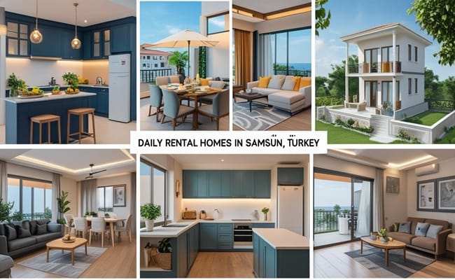 Samsun günlük kiralık ev 2+1 Fiyata Göre Seçenek
