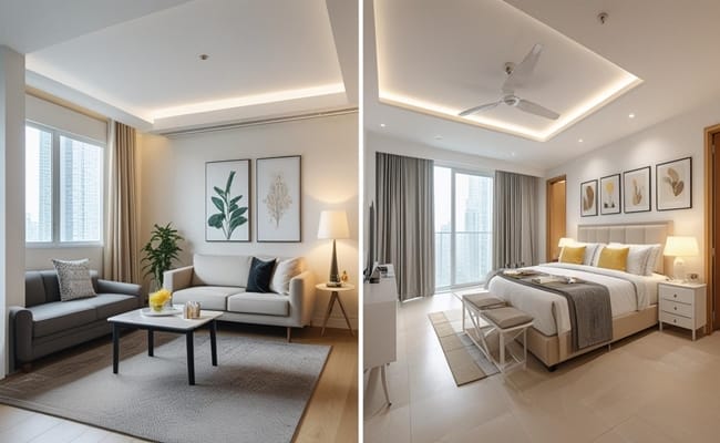 Samsun günlük kiralık ev fotoğrafları oda ve Salon düzeni