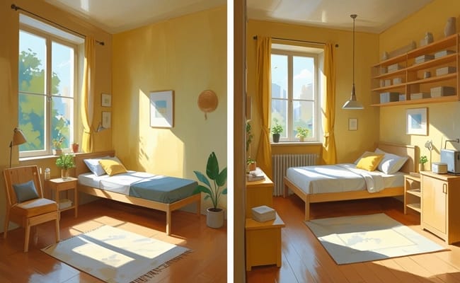 Samsun günlük kiralık ev iç mekan fotoğrafları